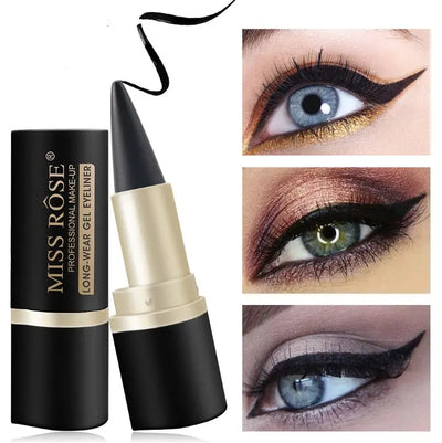 Waterproof Black Eyeliner Liquid Eye Liner Pen Pencil Gel Beauty Makeup Cosmetic Eyelashes Waterproof Eye Liner Makeup Tool Sisters and brothers jewelry