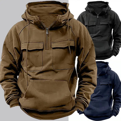 Men's Zip-up Hoodies Sweatshirt With Drawstring And Pocket Design Fashion Casual Sports Sweatshirt Sisters and brothers jewelry